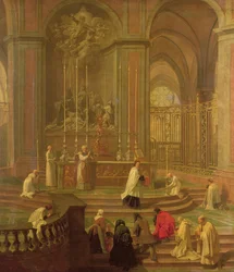 Kannik Antoine de La Portes messe eller Notre-Dames alter, 1708-10
